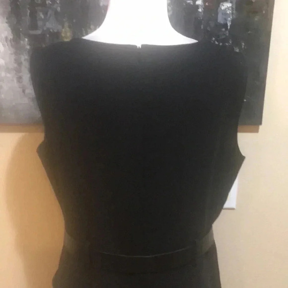 Axcess by Liz Claiborne Career West Black Dress w/Side Pockets fully lined-12 - Picture 7 of 9